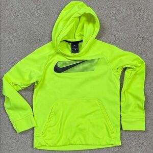 Nike Kids Bright Lime Hoodie